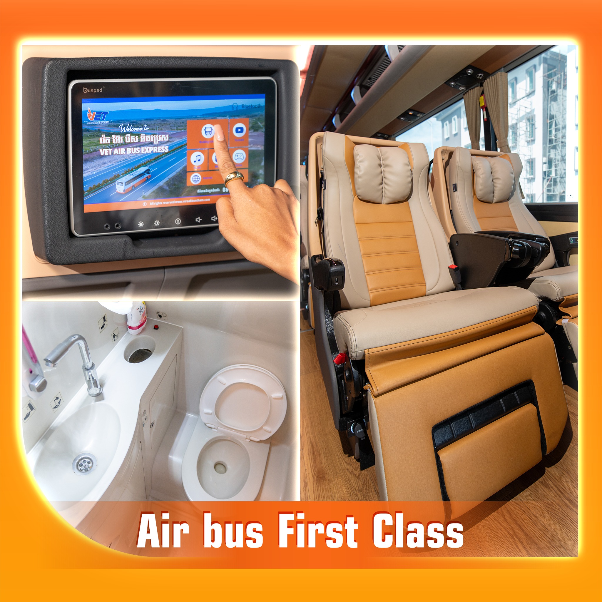 Thái Dương Limousine Bus Campuchia - Việt Nam