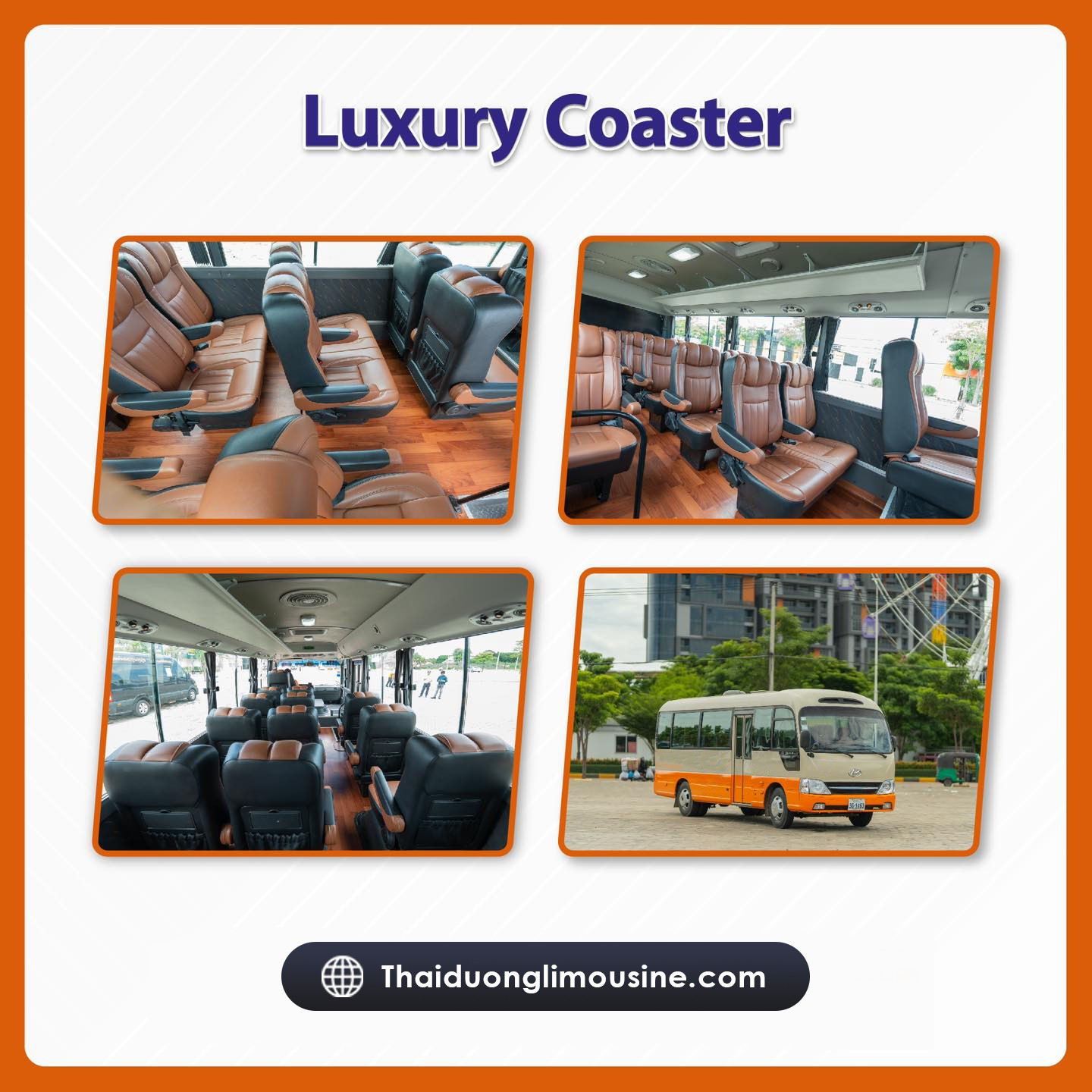 Xe 21 chỗ đi Campuchia | Thái Dương Limousine 