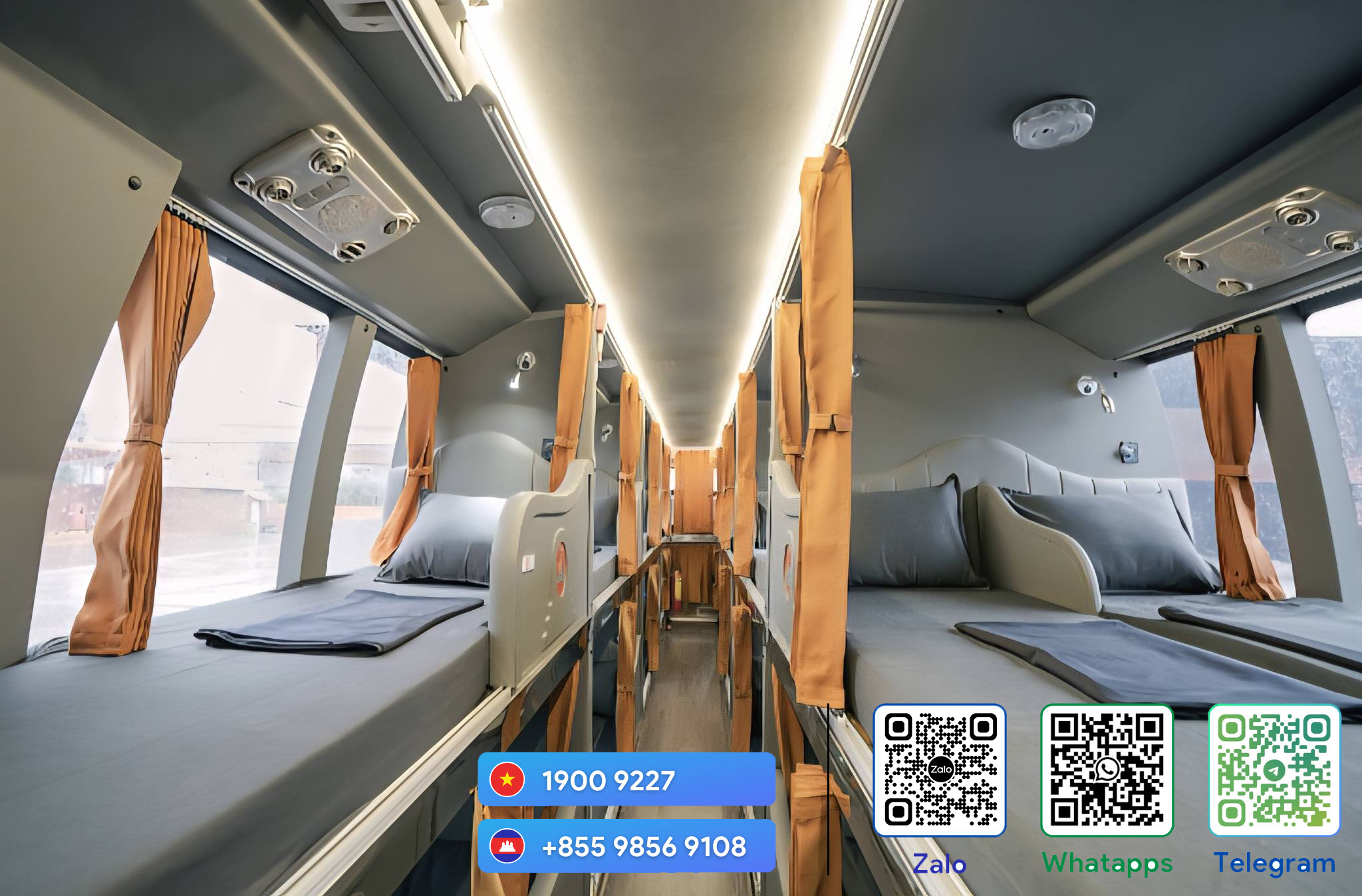 Xe Phnom Penh đi Siem Reap 